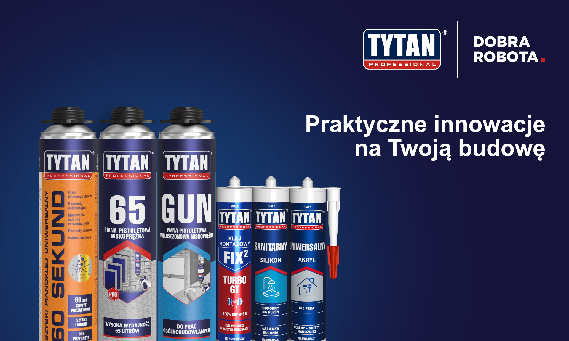 Baner Elmas - kleje Tytan