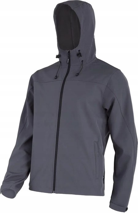 Lahti Pro Kurtka SOFTSHELL z kap.szara 2XL