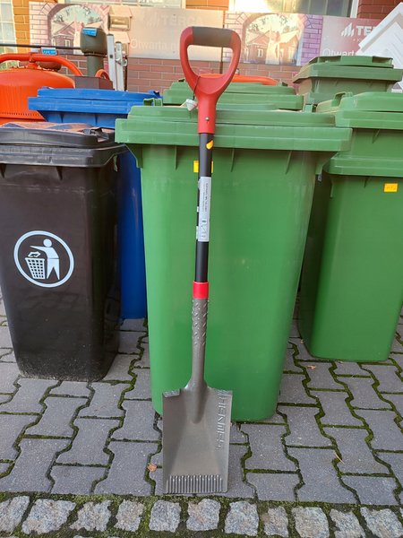 HERMES Szpadel ogrodniczy hartowany prosty