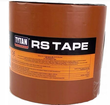 TYTAN TAŚMA DEKARSKA BITUMICZNA 10CM X 10M TERAKOTA JASNA CEGŁA