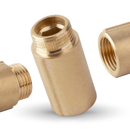 Złączka mosiężna Invena ZM-11-220-H 1/2
