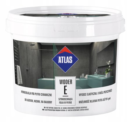 Atlas woder E folia w płynie hydroizolacja 2 kg