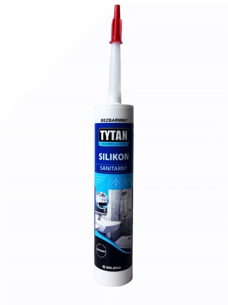 TYTAN SILIKON SANITARNY BEZBARWNY 280ml
