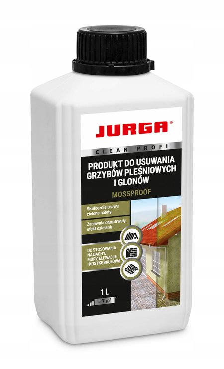 Jurga MossProof 1L Płyn do usuwania grzybów pleśniowych i glonów