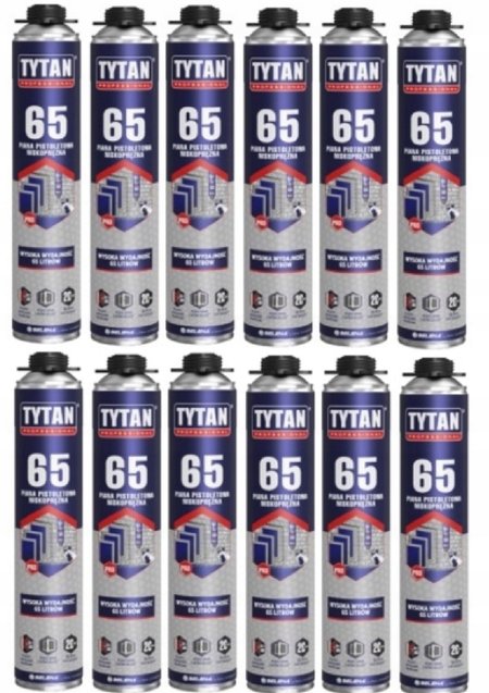 Piana pistoletowa montażowa Tytan Professional 65 750ml