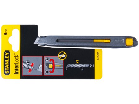 Nóż z ostrzem łamanym STANLEY INTERLOCK 9mm 0-10-095