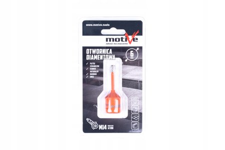 Otwornica Motive 6 mm diamentowa