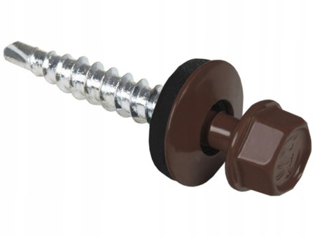 Wkręty Wkręt-Met WFD-48035-8017 35 x 4,8 mm 250 sztuk brązowy