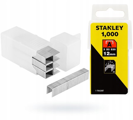Stanley zszywki typu A 5/53/530 12 mm 1000 szt. (TRA208T)