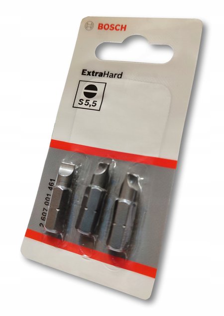 BOSCH Bit płaski 0,8x5,5 EH 3SZT 2607001461