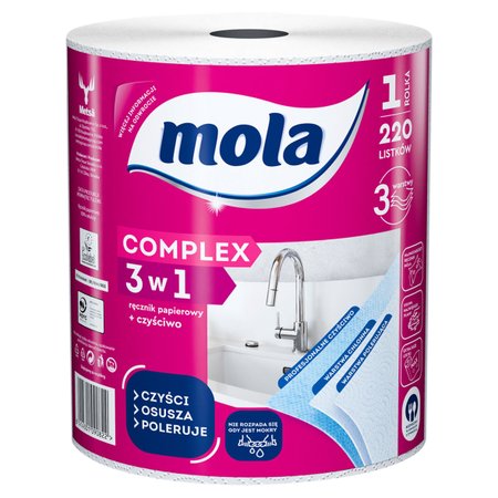 Mola Ręcznik Papierowy 3-Warstwowy Complex