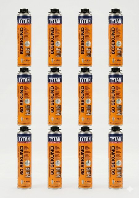 Pianoklej pistoletowy uniwersalny Tytan Professional 60 sekund 750 ml