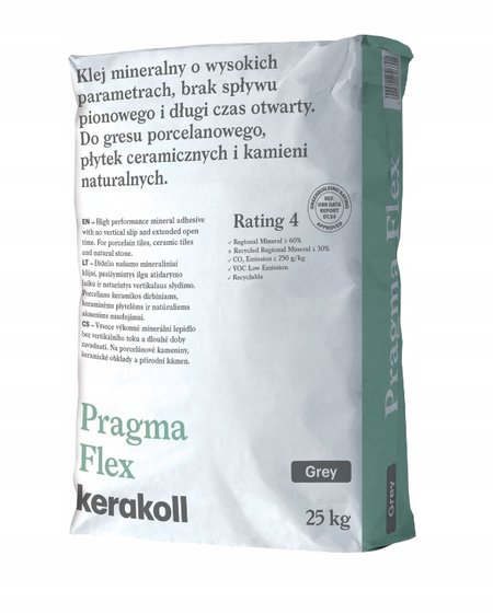 Kerakoll klej mineralny Pragma Flex do gresu, płytek i kamieni naturalnych
