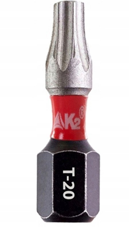 GROT BIT UDAROWY IMPACT STAL S2 T20 TORX 20 25MM
