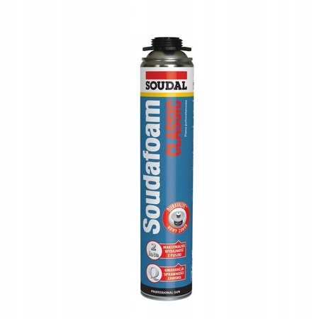 Piana montażowa Soudal Classic 750 ml niskoprężna pianka pistoletowa