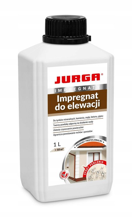 JURGA IMPREGNAT DO ELEWACJI tynku betonu gipsu 1L