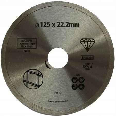 Tarcza diamentowa Stanley STA38007 125mm