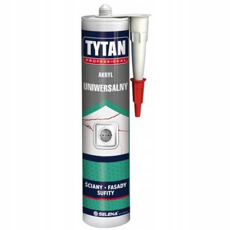 Akryl uniwersalny Tytan Professional biały 280 ml