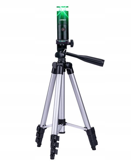PRO LASER PANORAMA 360G Zielony Ze Statywem 1M (GŁOWICA FOTO)