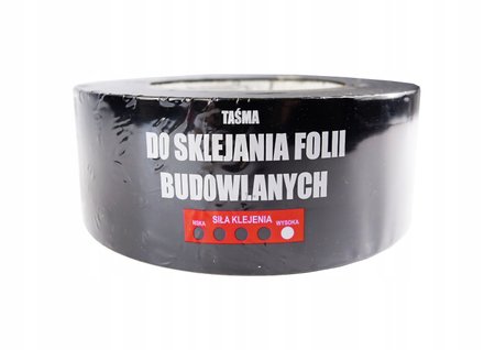 TAŚMA DO FOLII BUDOWLANYCH budowlanej mocna BLUE DOLPHIN 50mm x 50m