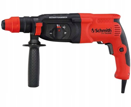 SCHMITH Młotowiertarka SDS+ 800W 3J, 4- funkcje, SCH03P02002