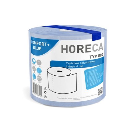 Ręcznik papierowy celuloza HORECA Comfort+ blue TYP 800 1 rolka