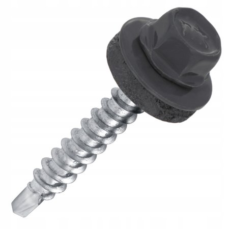 Wkręt-Met wkręt farmerski RAL7024 4,8x35 mm 250 sztuk WFD-48035-7024
