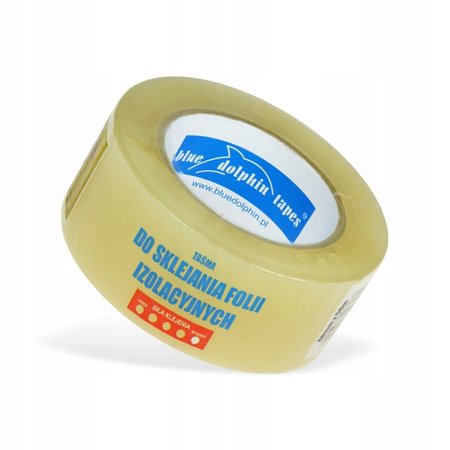 Taśma do klejenia foli izolacyjnych Blue dolphin 50 m x 48 mm