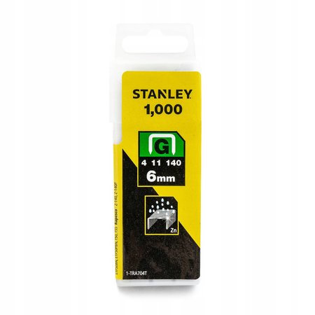 Zszywki typ G 4/11/140 6mm TRA704T Stanley