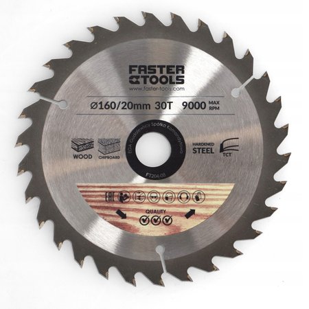 FASTER TOOLS tarcza widiowa 160x20x30z