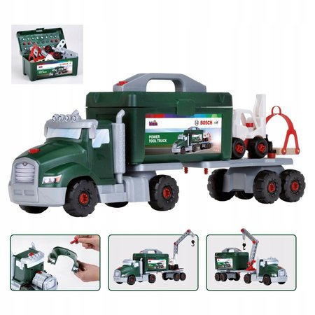 Bosch KLEIN Ciężarówka do skręcania z WAlizką narzędziową - 8626